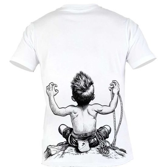 Pánské triko Nograd KR Born To Climb white