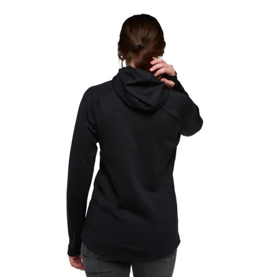 Dámská mikina Black Diamond Coefficient QZ Hoody black
