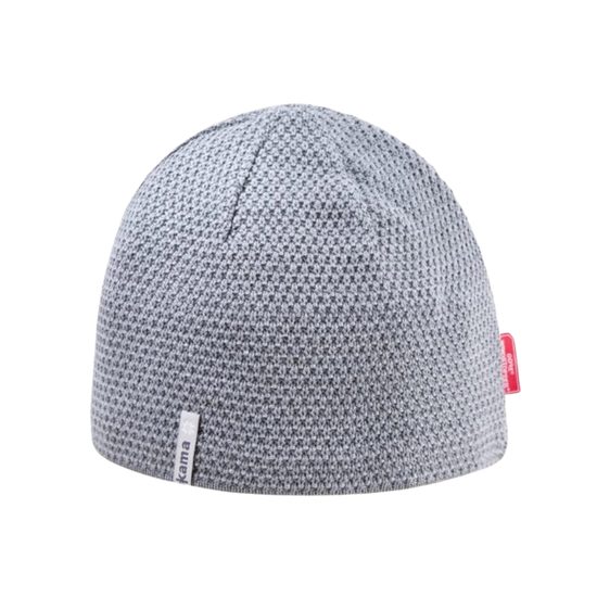 Čepice Kama pletená AW62 světle šedá