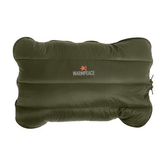 Polštářek Warmpeace péřový zip