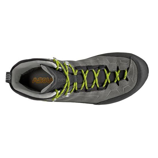 Boty Asolo Freney EVO Mid Lth GV graphite/green lime