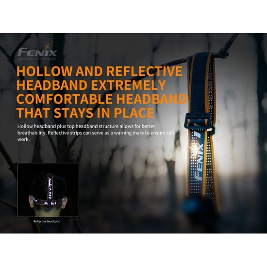 Nabíjecí čelovka Fenix HM61R Amber