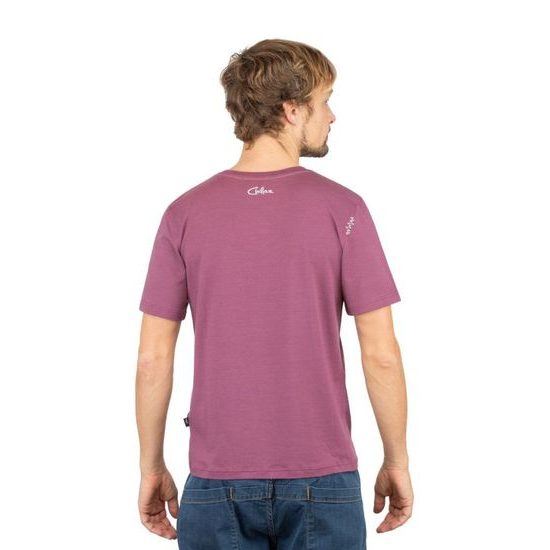 Triko Chillaz Homo Mons Ascendere dark bordeaux