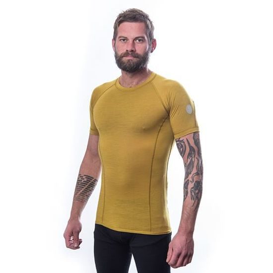 Triko Sensor KR Merino Air mustard