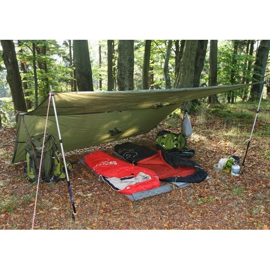Poncho Boll Bivi RF forestgreen