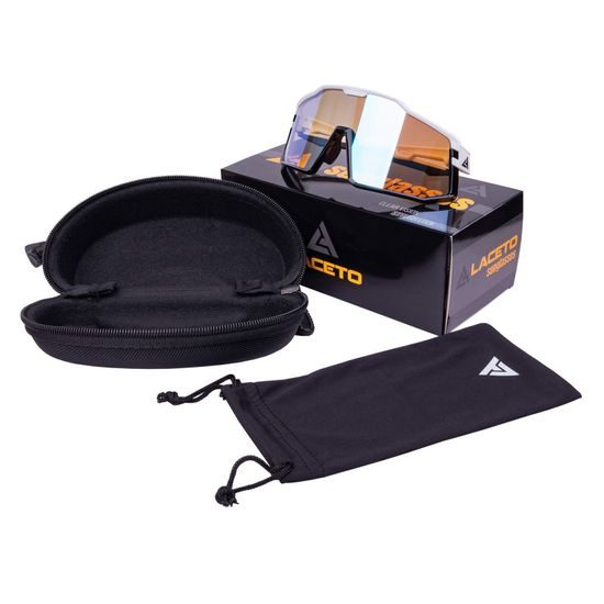 Fotochromatické sluneční brýle Laceto Rapido white - black