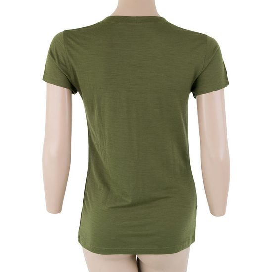 Dámské triko Sensor KR Merino Active PT Swallow safari green