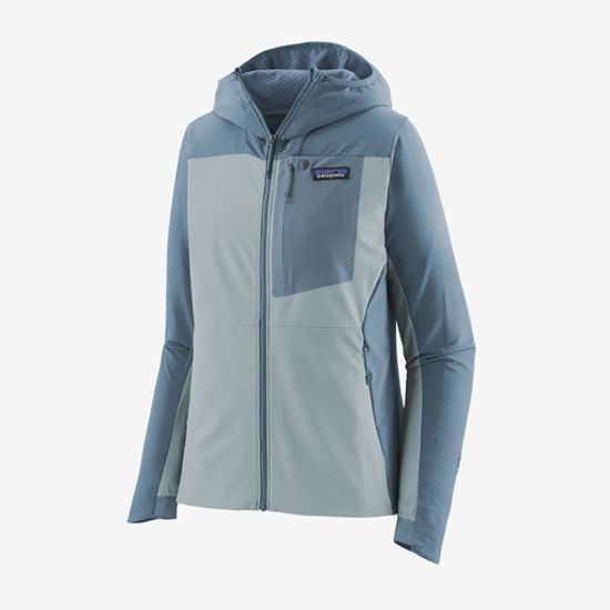 Dámská bunda Patagonia R1 CrossStrata Hoody STME