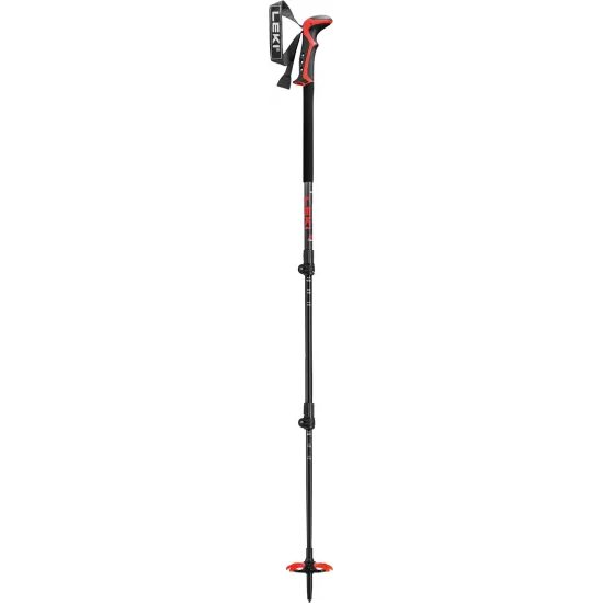 Skialpinistické hole Leki HauteRoute 3 dark anthr.-red-black