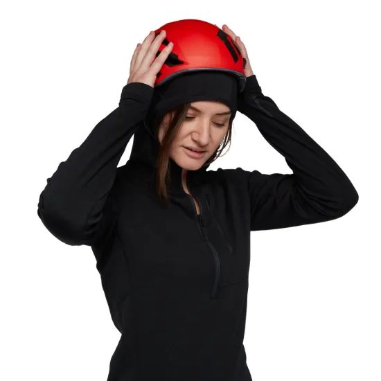 Dámská mikina Black Diamond Coefficient QZ Hoody black