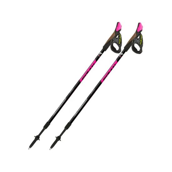 Skládací hole Fizan NordicWalking Speed pink