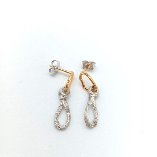 Náušnice Sampaoli Climbing Twins Rope BR-GO-RH