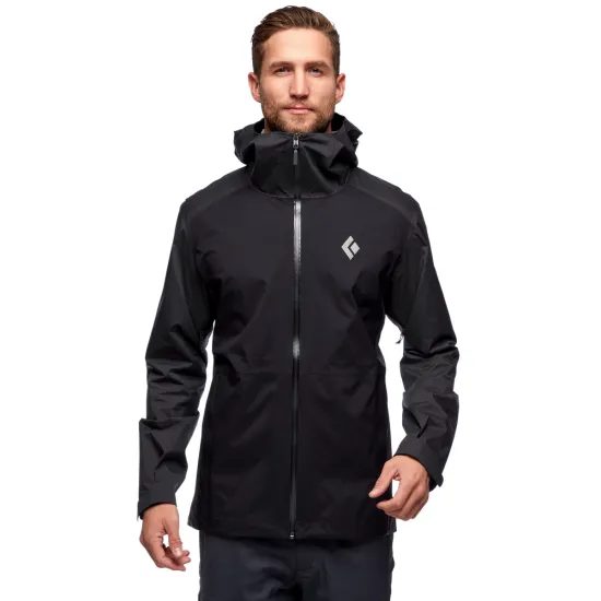 Bunda Black Diamond Stormline Stretch Rain Shell black