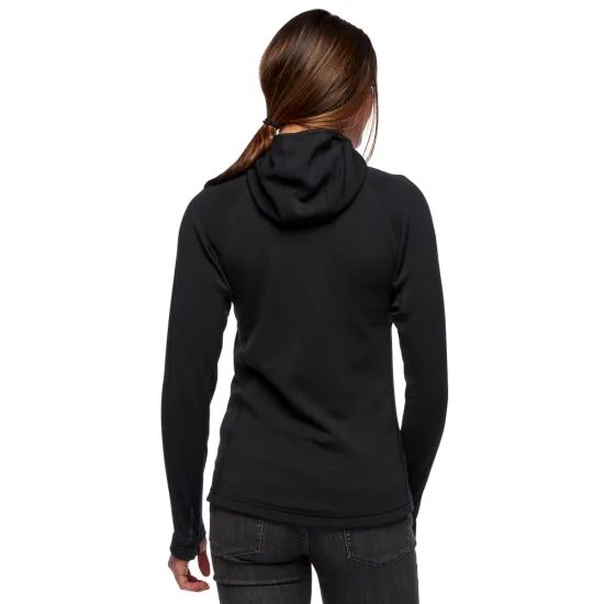 Dámská mikina Black Diamond Coefficient Fleece Hoody black