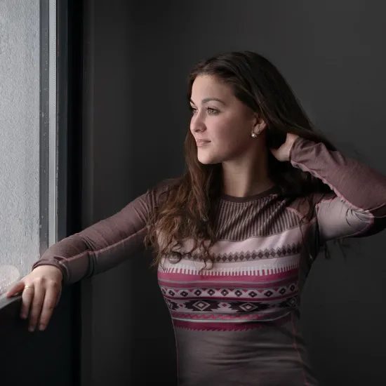 Dámské triko Bosa DR Merino Aztec