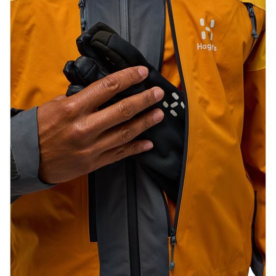 Pánská bunda Haglöfs L.I.M Touring Proof žlutá