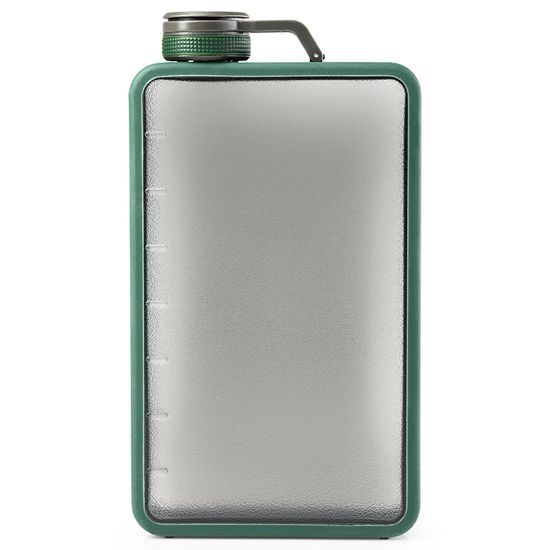 Láhev GSI placatka / likérka Boulder Flask 473ml mountain view