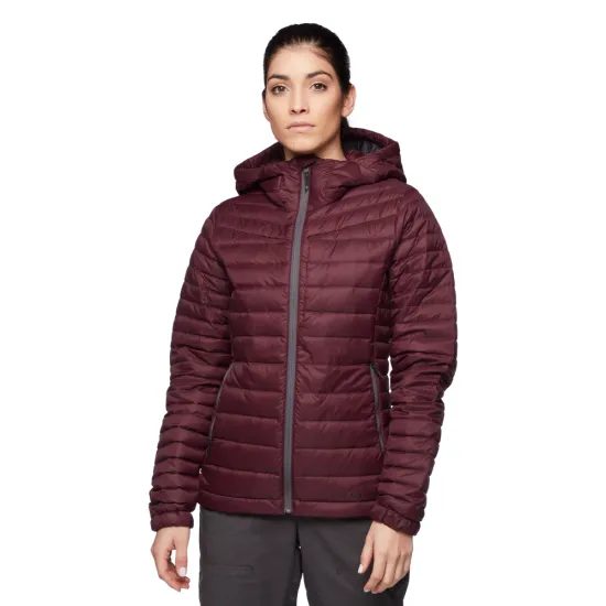 Dámská bunda Black Diamond Access Down Hoody bordeaux