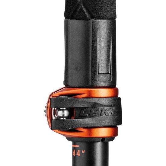 Skládací hole Leki Makalu FX Carbon black-orange-naturalcarbon