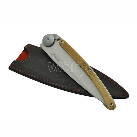 Kožené pouzdro Deejo DEE503 hnědá mocca