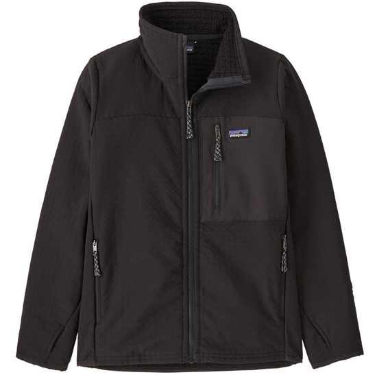 Juniorská mikina Patagonia R2 TechFace Jkt BLK