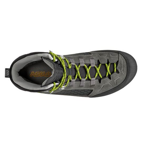 Boty Asolo Freney EVO Mid GV graphite/green lime