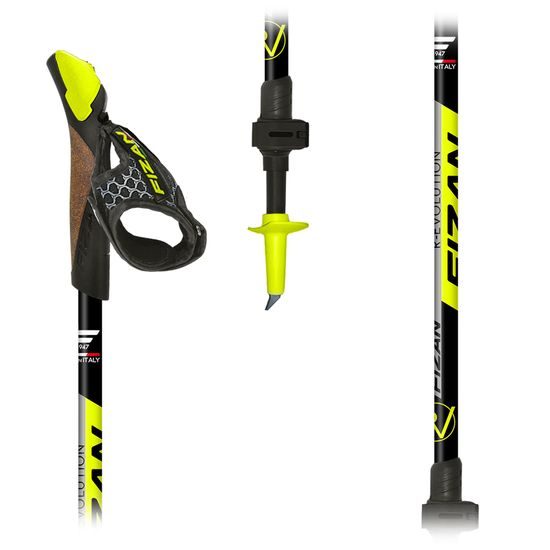 Skládací hole Fizan NordicWalking R-evolution yellow