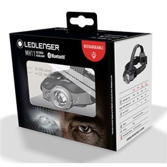 Čelovka Ledlenser MH11 šedá