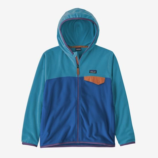 Juniorská bunda Patagonia Micro D Snap-T BYBL