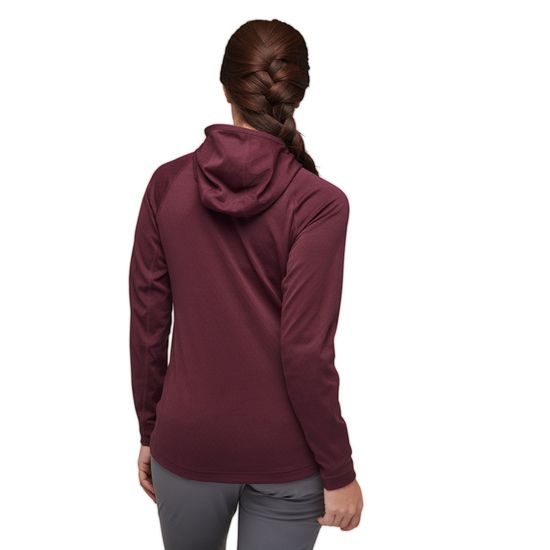 Dámská mikina Black Diamond Coefficient Fleece Hoody blackberry