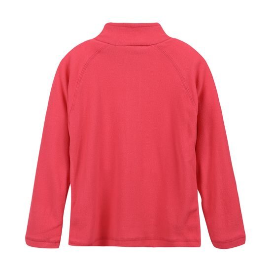 Dětská mikina Color Kids Fleece Jacket Full Zip - Rec, teaberry