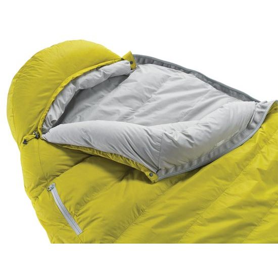 Thermarest PARSEC 32F/0C Regular Larch péřový spacák žlutý