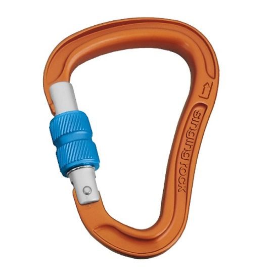 Karabina Singing Rock Bora HMS Screw oranžová