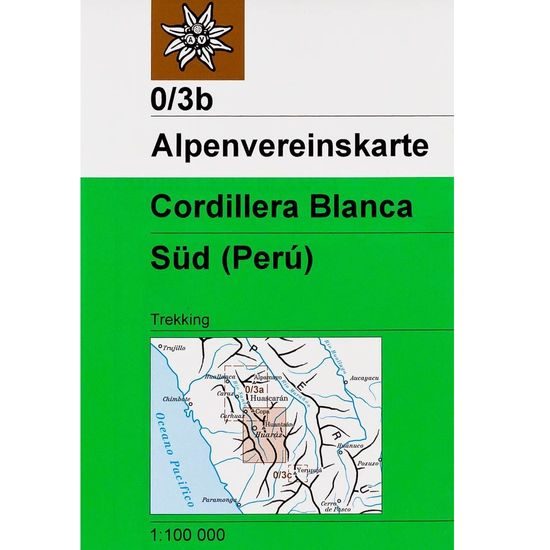 Mapa OEAV č. 0/3b Cordillera Blanca Süd (Peru)
