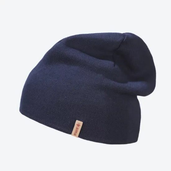 Čepice Kama Merino pletená A153 tmavě modrá