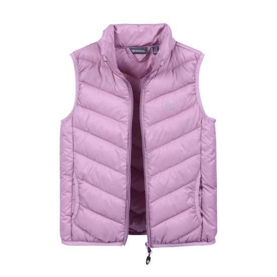 Dětská vesta Color Kids Quilted, packable, lavender mist