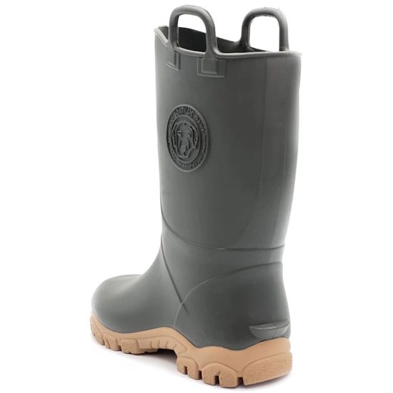 Chlapecké/dívčí holínky Boatilus Ducky Y kaki/beige