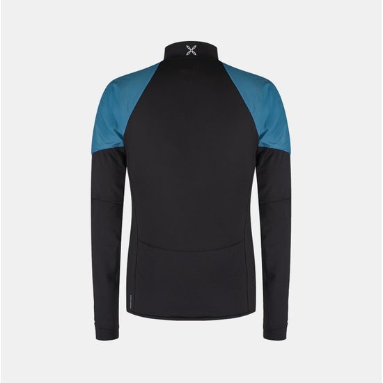 Pánská technická bunda Montura Traccia Octa maglia steel blue sunny lime
