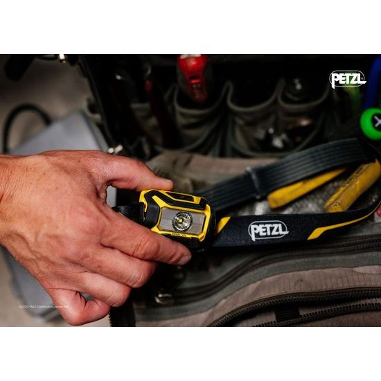 Čelovka Petzl Aria 1R černožlutá