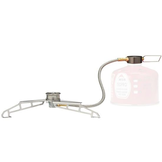Stabilizační trojnožka s adaptérem pro připojení kartuše MSR Lowdown Remote Stove Adapter