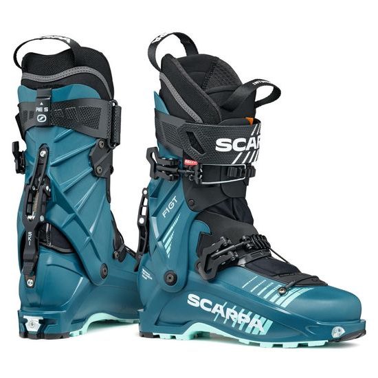 Dámské skialpinistické boty Scarpa F1 GT (petrol aqua)