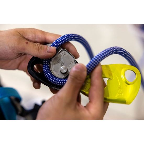 Jistící brzda Petzl GRIGRI+ zelená