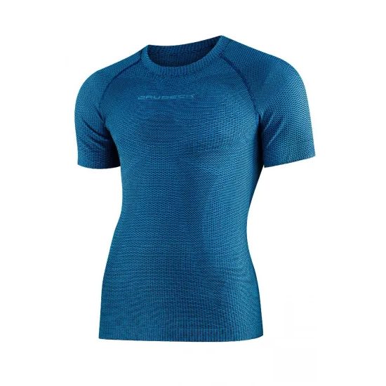 Pánské triko Brubeck 3D Pro KR blue