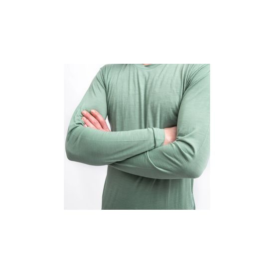 Pánské triko Sensor DR Merino Cordura basil green