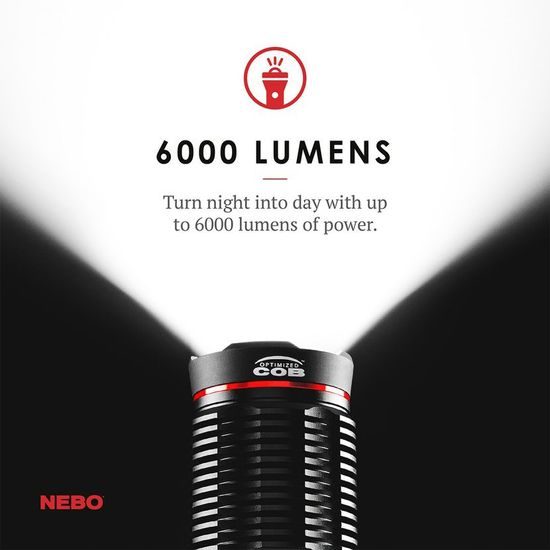 Svítilna Nebo Redline 6000