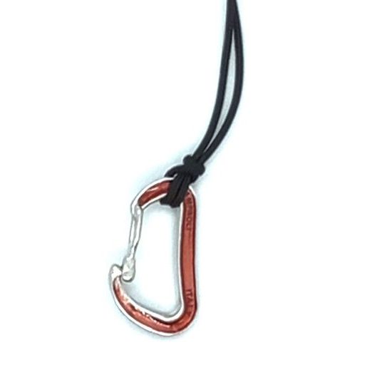 Přívěsek Sampaoli Carabiner Dyon BR-RH blue&red black sling