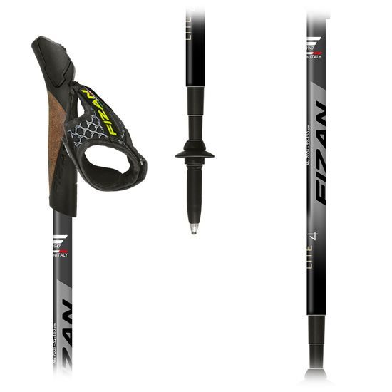 Skládací hole Fizan NordicWalking Lite 4 grey