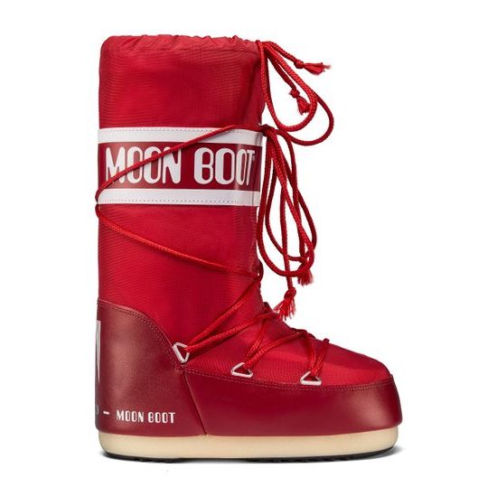 Juniorské boty Moon Boot Icon Nylon, 003 red