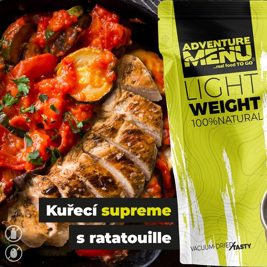 AdventureMenu Kuřecí supreme s ratatouille, 75g