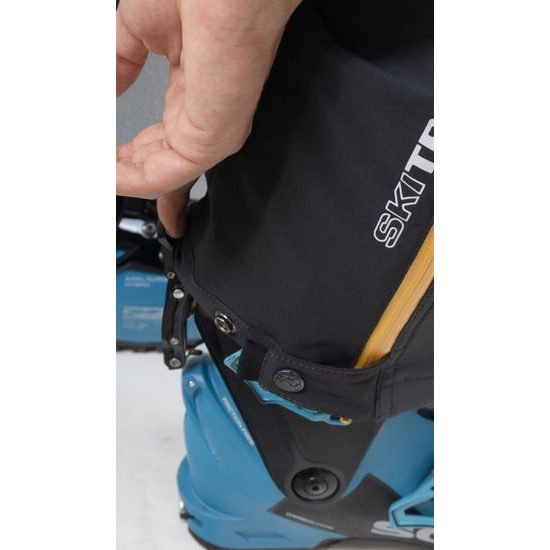 Kalhoty Ski Trab Stelvio 24 black/yellow